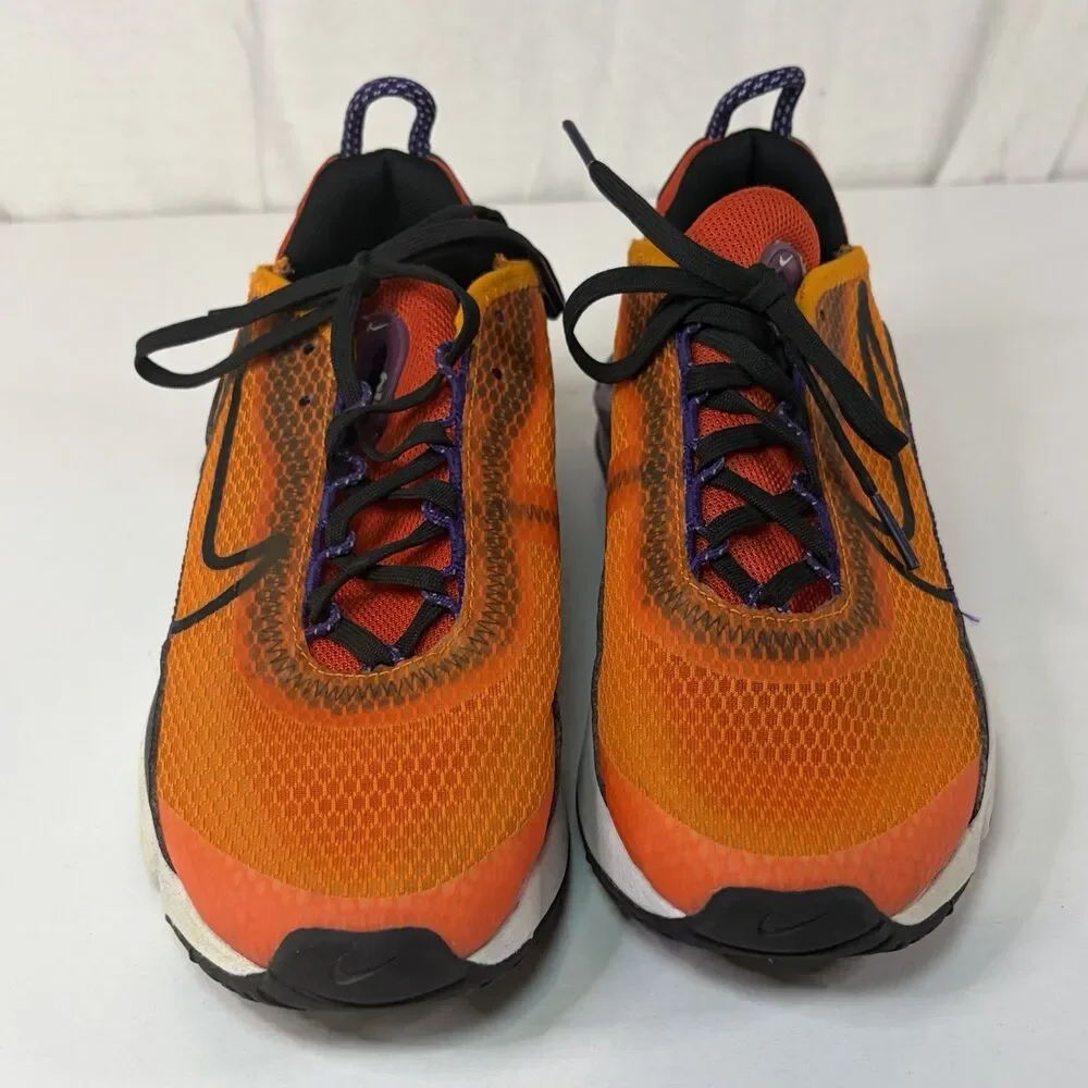 Nike Air Max 2090 Sneaker Magma Orange Eggplant 2020 CJ4066-800 Youth 3.5